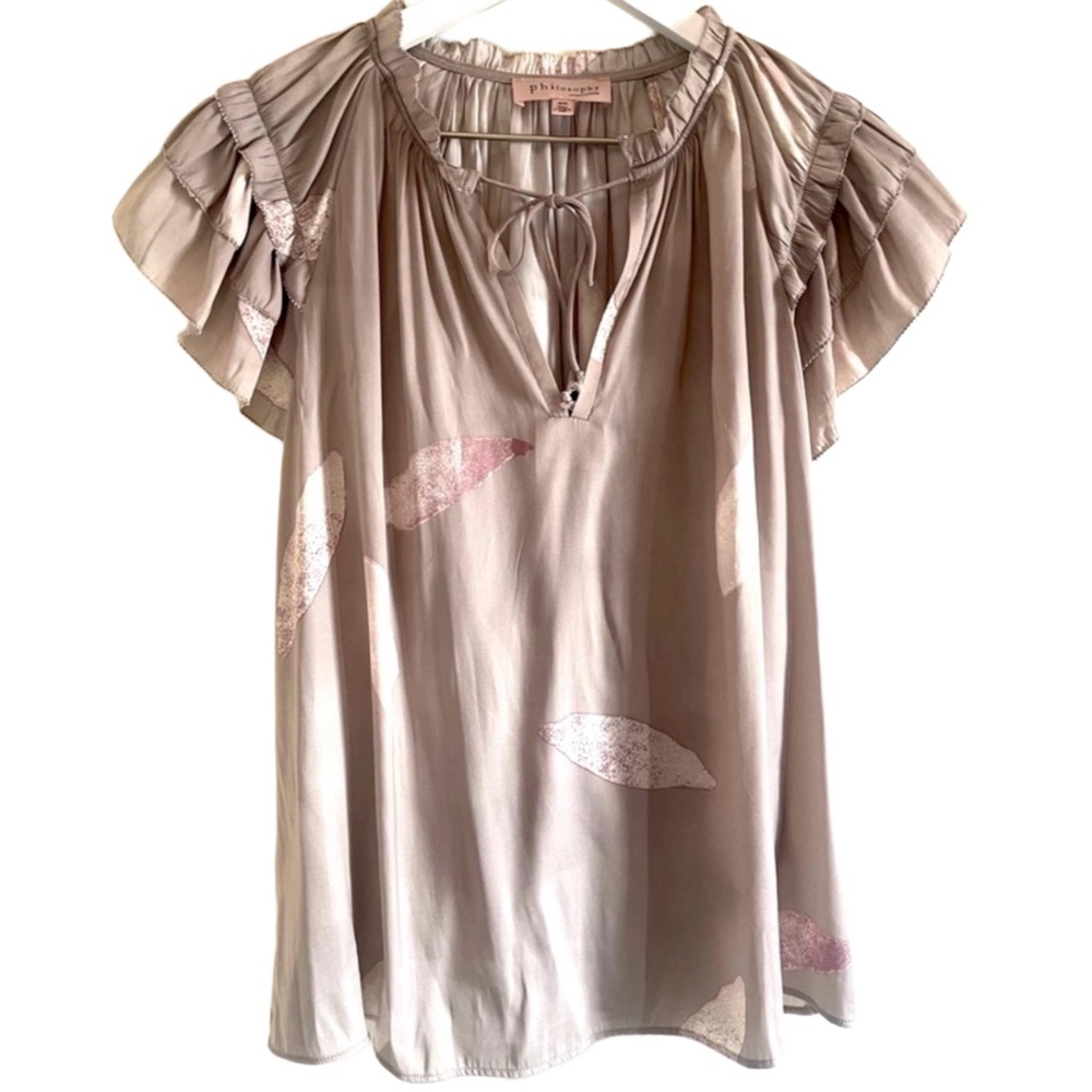Philosophy frill sleeved blouse - Picture 2 of 4